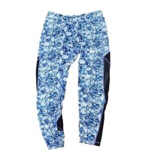 PBX Leggings X Pro High Rise Multicolored Ankle w/Mesh on Legs Women's XL